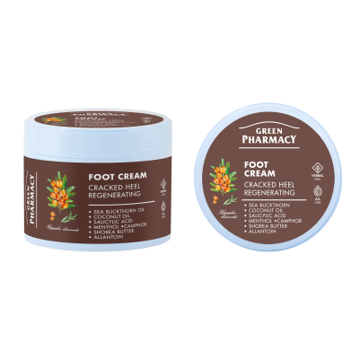 Krem do stóp regenerujący przeciw pęknięciom Green Pharmacy 300ml