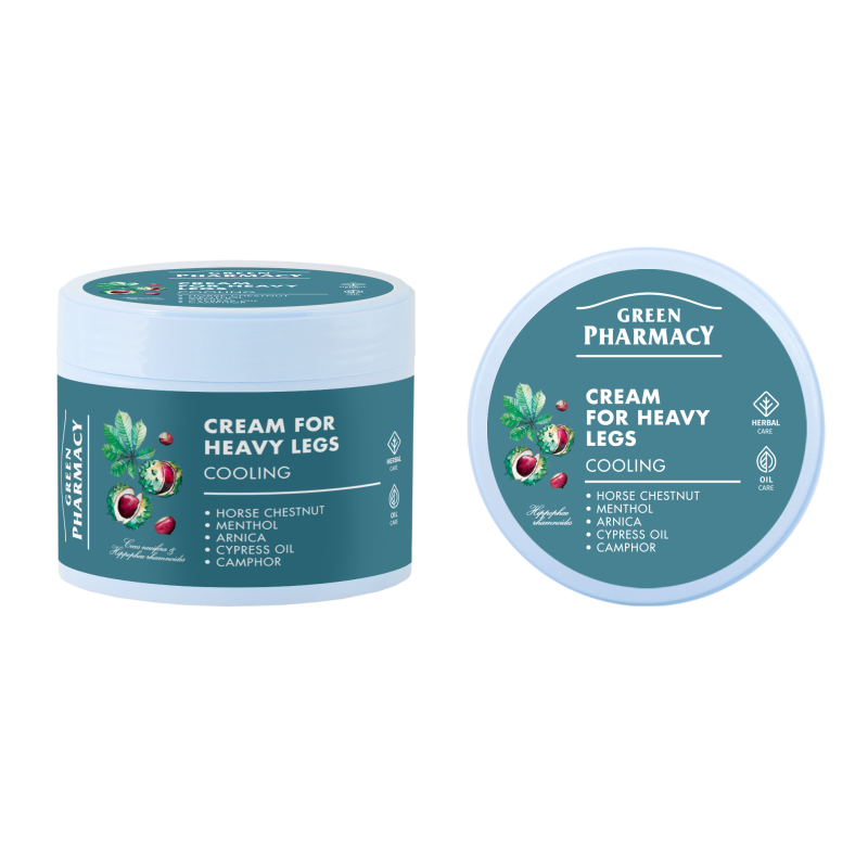 Krem do ciężkich nóg chłodzący Green Pharmacy 300ml