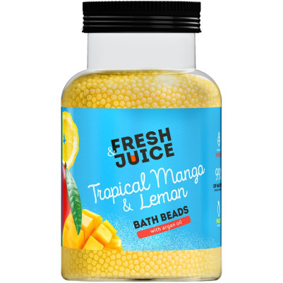 Perełki do kąpieli Tropical Mango & Lemon Fresh Juice 450g