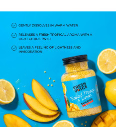 Perełki do kąpieli Tropical Mango & Lemon Fresh Juice 450g