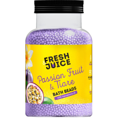 Perełki do kąpieli Passion Fruit & Tiare Fresh Juice 450g