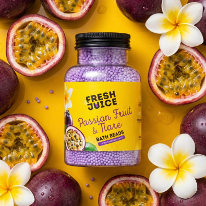 Perełki do kąpieli Passion Fruit & Tiare Fresh Juice 450g