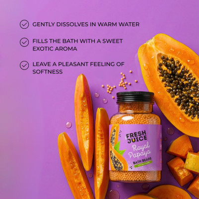 Perełki do kąpieli Royal Papaya Fresh Juice 450g