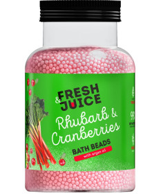 Perełki do kąpieli Rhubard & Cranberries Fresh Juice 450 g