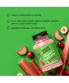 Perełki do kąpieli Rhubard & Cranberries Fresh Juice 450 g