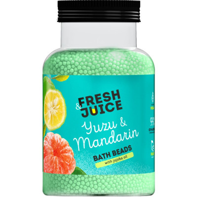 Perełki do kąpieli Yuzu & Mandarin Fresh Juice 450g
