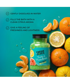 Perełki do kąpieli Yuzu & Mandarin Fresh Juice 450g