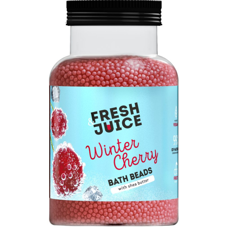 Perełki do kąpieli Winter Cherry Fresh Juice 450g