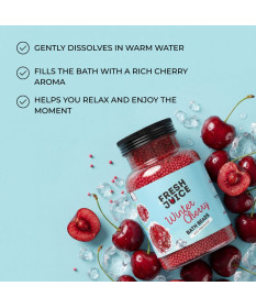 Perełki do kąpieli Winter Cherry Fresh Juice 450g