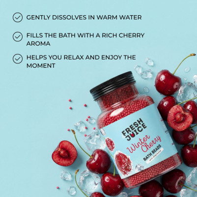 Perełki do kąpieli Winter Cherry Fresh Juice 450g