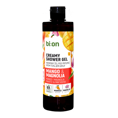 Kremowy żel pod prysznic  Mango i Magnolia bi:on 473ml