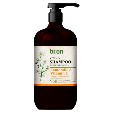 Szampon Rumianek i witamina E bi:on 946ml Pompka