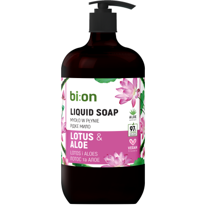 Mydło w płynie Lotos i Aloes bi:on 946ml Pompka
