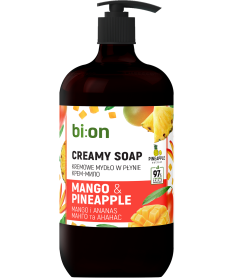 Kremowe mydło w płynie  Mango i Ananas bi:on 946ml Pompka