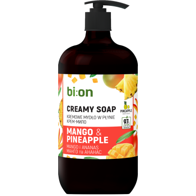 Kremowe mydło w płynie  Mango i Ananas bi:on 946ml Pompka