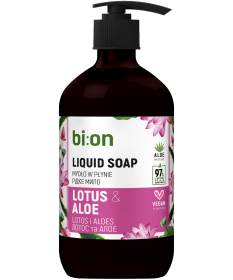 Mydło w płynie Lotos i Aloes bi:on 473ml