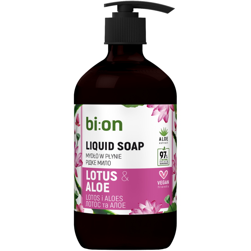 Mydło w płynie Lotos i Aloes bi:on 473ml