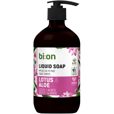 Mydło w płynie Lotos i Aloes bi:on 473ml
