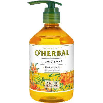 Mydło w płynie z ekstraktem z rokitnika O`HERBAL 500ml