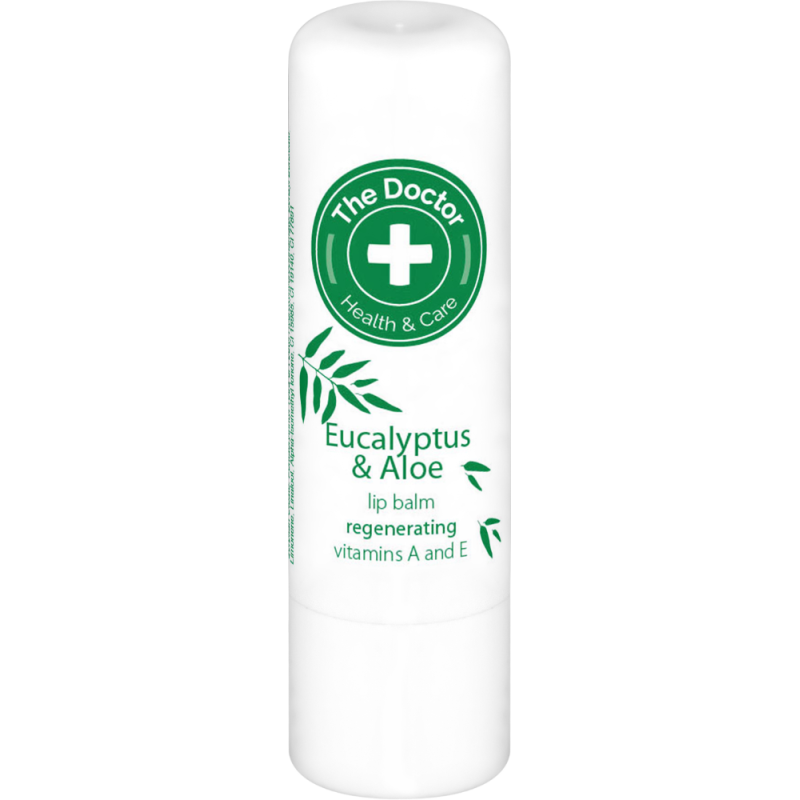 Balsam do ust Eukaliptus i aloes The Doctor + Health & Care 3,6 g