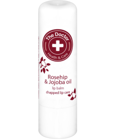 Balsam do ust z dziką różą i jojobą The Doctor + Health & Care 3,6 g