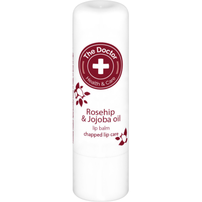 Balsam do ust z dziką różą i jojobą The Doctor + Health & Care 3,6 g