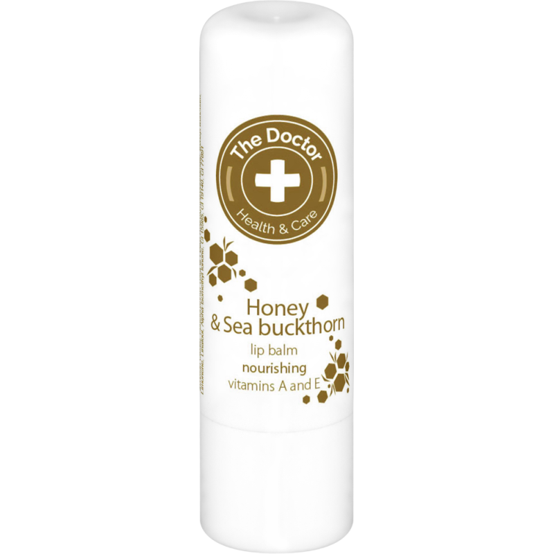 Balsam do ust z miodem i rokitnikiem The Doctor + Health & Care 3,6 g