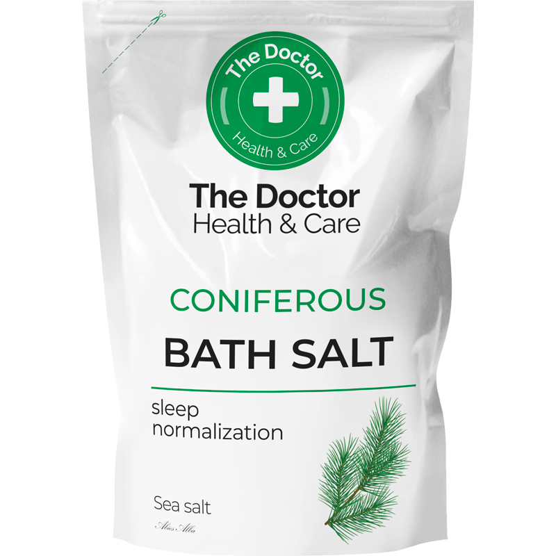 Sól do kąpieli iglasta The Doctor + Health & Care 500g