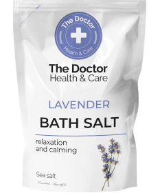 Sól do kąpieli lawendowa The Doctor + Health & Care 500g
