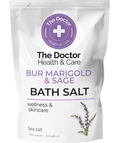 Sól do kąpieli z nagietkiem i szałwią The Doctor + Health & Care 500g
