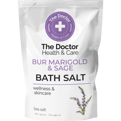 Sól do kąpieli z nagietkiem i szałwią The Doctor + Health & Care 500g