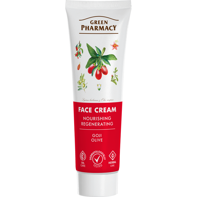 Krem do twarzy odżywianie i regeneracja Green Pharmacy 100ml
