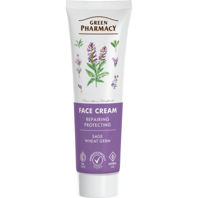 Krem do twarzy regeneracja i ochrona Green Pharmacy 100ml