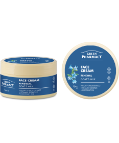 Krem do twarzy odnowienie mleko kozie Green Pharmacy 200ml