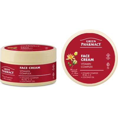 Krem do twarzy kompleks witamin Green Pharmacy 200ml