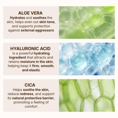 Aloes + Kwas Hialuronowy Nawilżający i Ochronny Lekki krem do twarzy na dzień SPF 50 Green Pharmacy 50ml