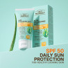 Aloes + Kwas Hialuronowy Nawilżający i Ochronny Lekki krem do twarzy na dzień SPF 50 Green Pharmacy 50ml