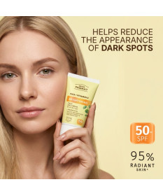 Cica + Witamina C Rozświetlający krem do twarzy na dzień SPF 50+ Green Pharmacy 50ml