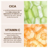 Cica + Witamina C Rozświetlający krem do twarzy na dzień SPF 50+ Green Pharmacy 50ml