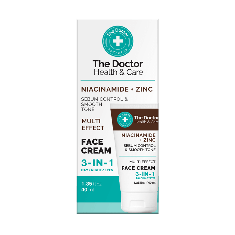 Health & Care NIACINAMIDE + ZINC krem do twarzy 3 w 1 The Doctor 40ml