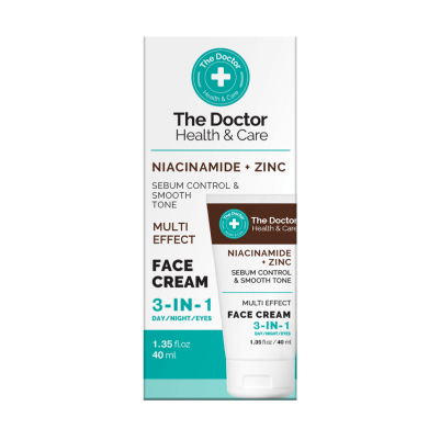 Health & Care NIACINAMIDE + ZINC krem do twarzy 3 w 1 The Doctor 40ml