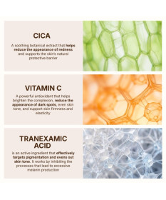 Cica + Witamina C Rozświetlająca nocna maseczka-krem do twarzy Green Pharmacy 50ml