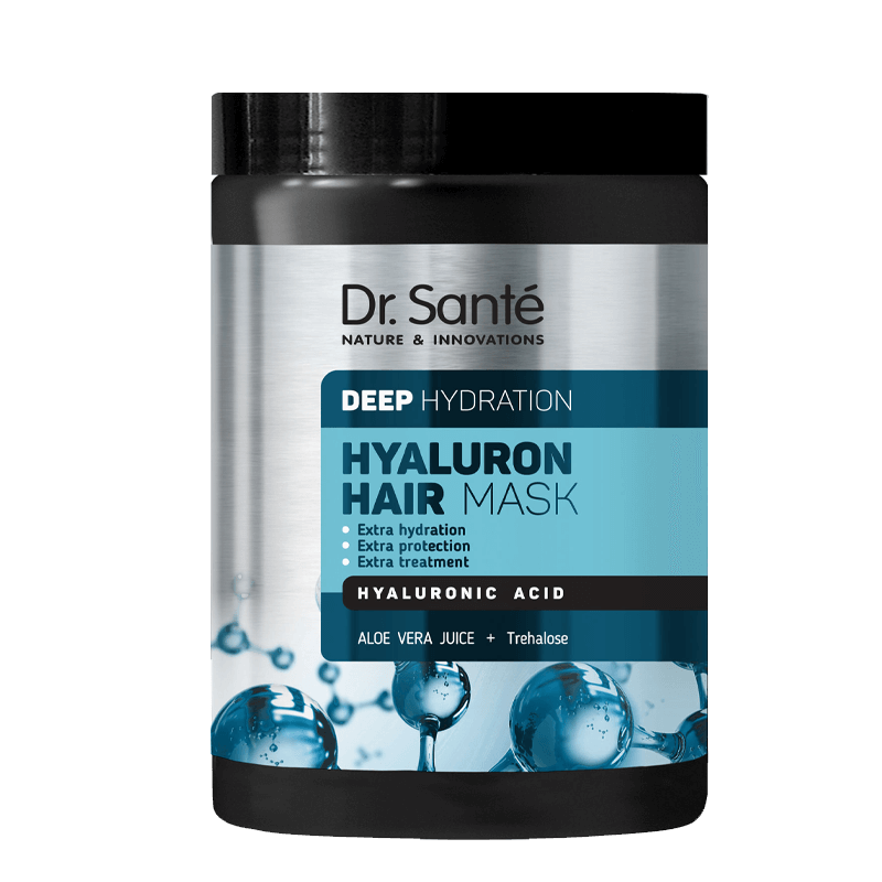 HYALURON HAIR Deep hydration Maska Dr. Sante 1000ml OUTLET