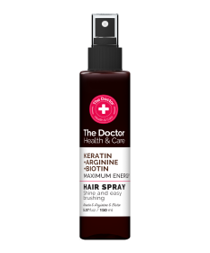 Health & Care. Spray do włosów. Keratyna + arginina + biotyna - 150ml OUTLET