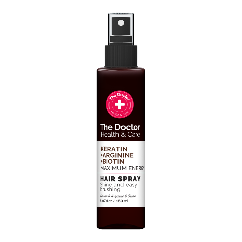 Health & Care. Spray do włosów. Keratyna + arginina + biotyna - 150ml OUTLET