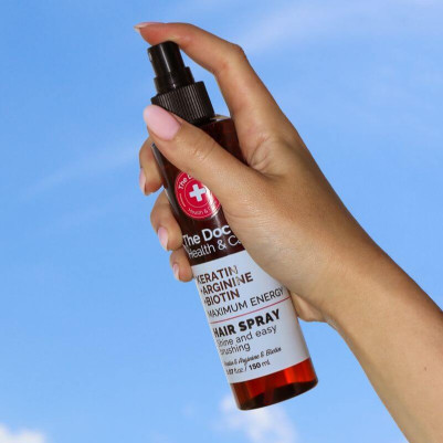 Health & Care. Spray do włosów. Keratyna + arginina + biotyna - 150ml OUTLET