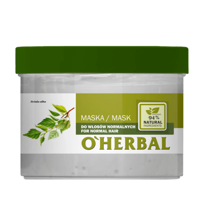copy of Maska do włosów normalnych z ekstraktem z brzozy O'Herbal 500ml