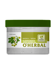 copy of Maska do włosów kręconych i niezdyscyplinowanych z ekstraktem z chmielu O'Herbal 500ml