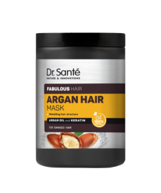 copy of Argan Hair. Kremowa maska do włosów zniszczonych. Wspaniałe włosy Dr. Santé 1000ml