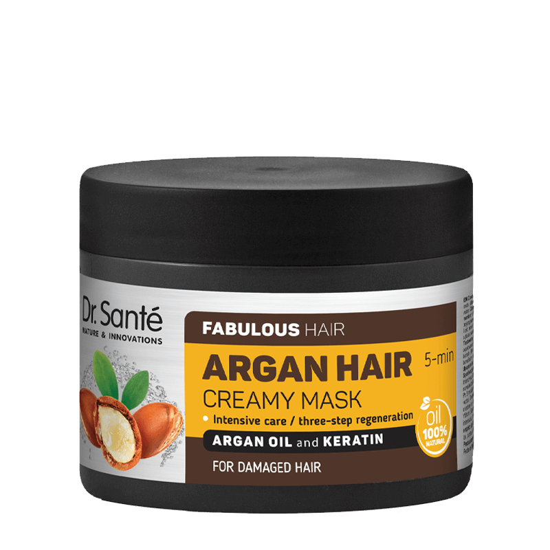 Argan Hair Kremowa maska do włosów Dr. Sante 300ml